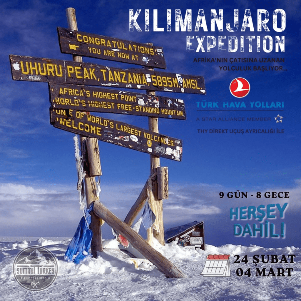 Afrika’nın Çatısına Yolculuk – Kilimanjaro Tırmanışı 